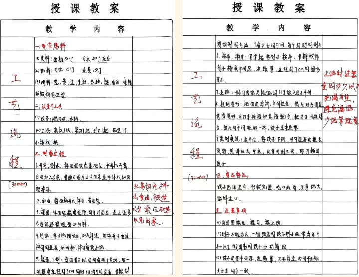 优秀教案赏析 | 匠心铸艺 妙笔烹鲜 ——烹饪专业优秀教案深度解码